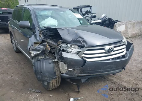 2013 Toyota Highlander Limited V6 from USA, damaged, VIN 5TDDK3EH0DS221967